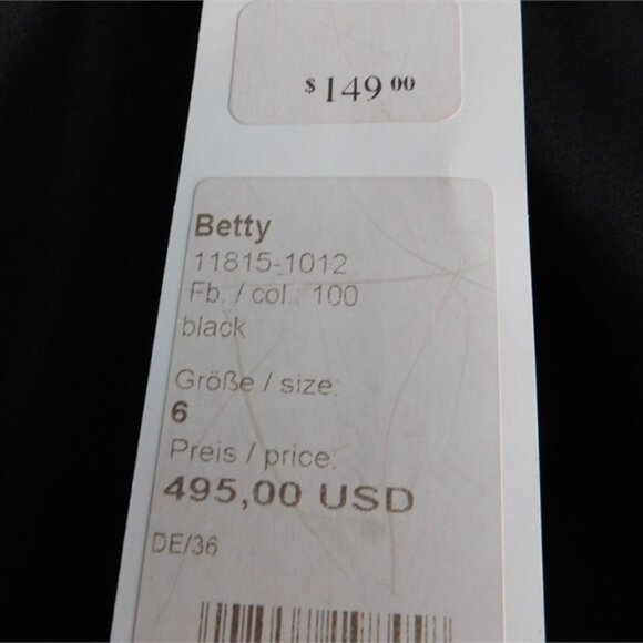 St. Emile NWT Women's Black Virgin Wool BETTY Jacket/Blazer, Size 6 - Picture 7 of 9